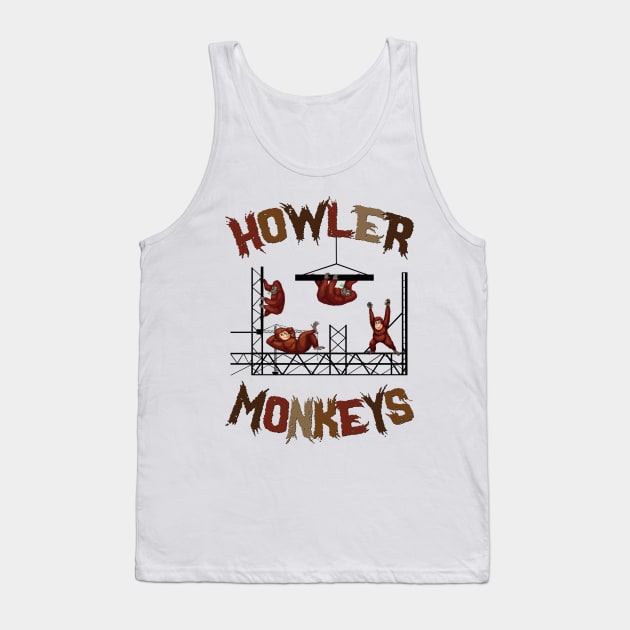 Howler Monkeys Tank Top by Scaffoldmob